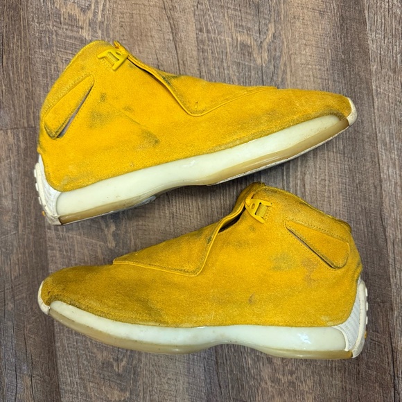 jordan retro 18 yellow